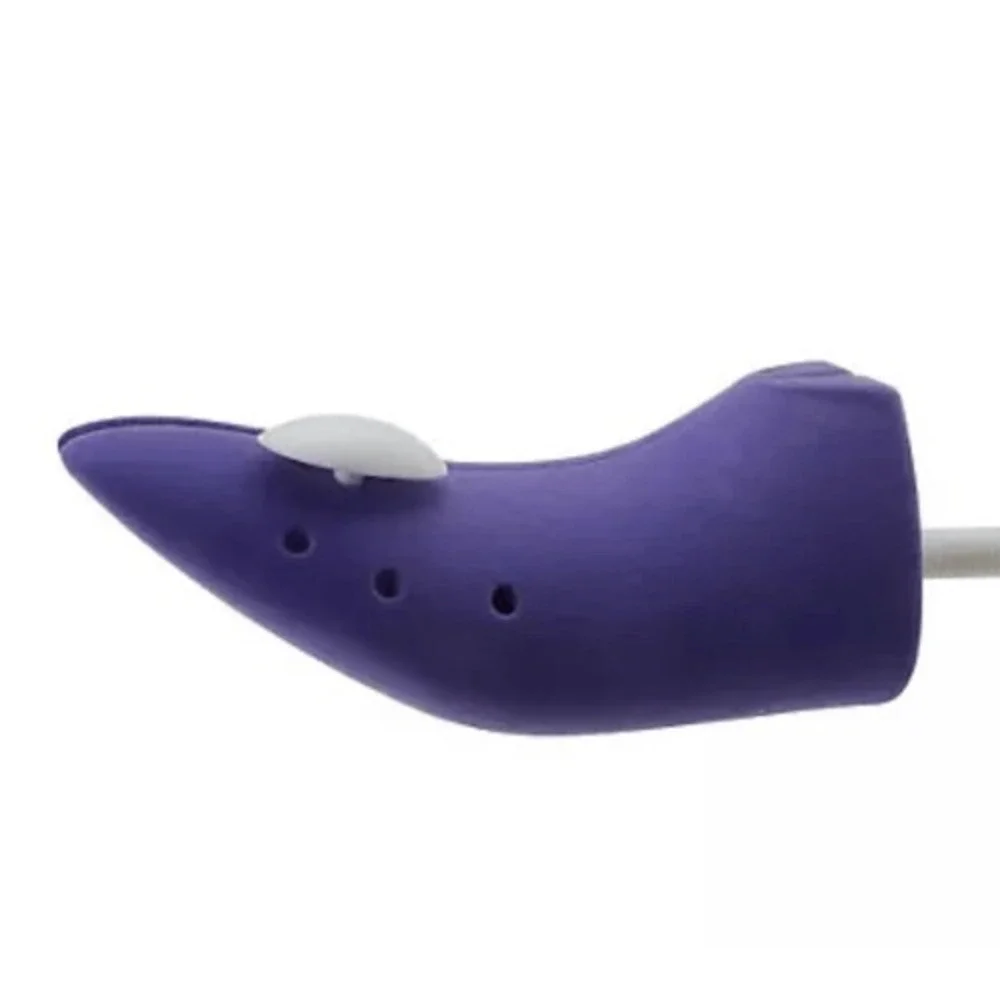 Lori Greiner Set of 2 Flocked Boot High Heel‎ Shoe Stretchers Purple NWT